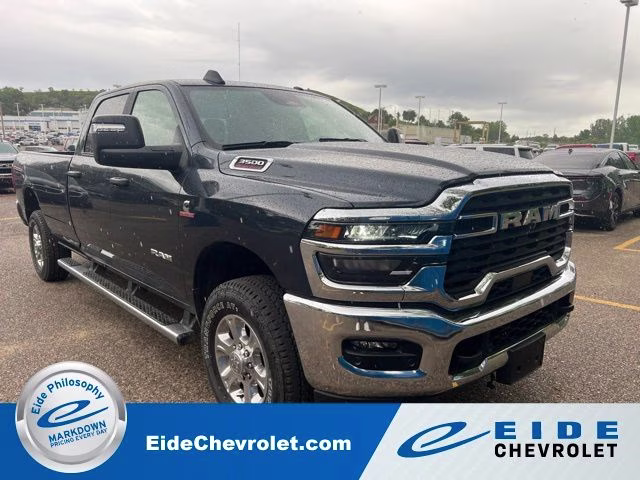 2025 Forged Blue Metallic Ram 3500 Big Horn 4X4 Truck