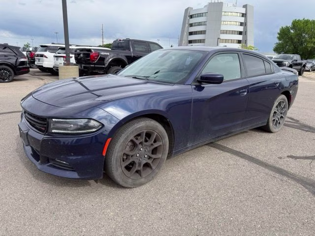 2016 Jazz Blue Pearlcoat Dodge Charger SXT AWD Sedan