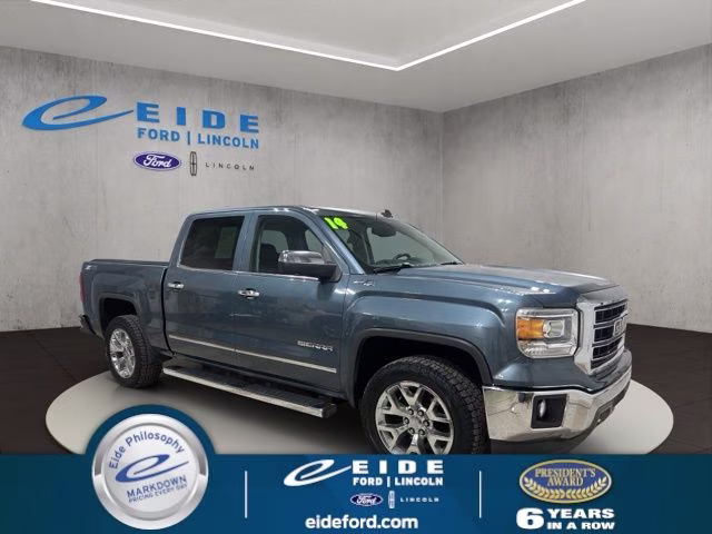 2014 Stealth Gray Metallic GMC Sierra 1500 SLT 4X4 Truck