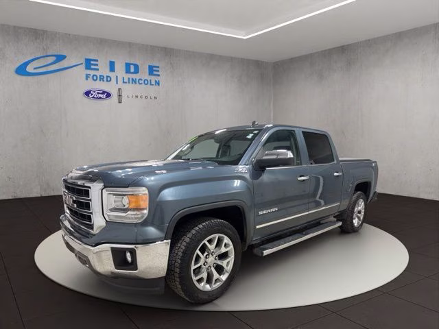 2014 Stealth Gray Metallic GMC Sierra 1500 SLT 4X4 Truck