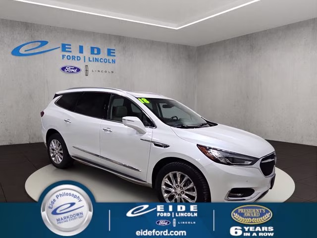 2018 White Frost Tricoat Buick Enclave Premium Group AWD SUV