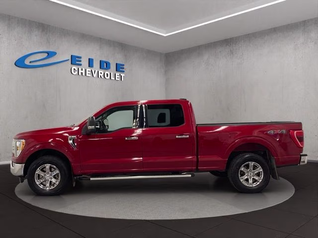2022 Red Metallic Ford F-150 XLT 4X4 Truck