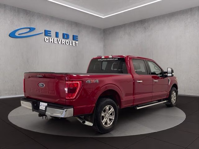 2022 Red Metallic Ford F-150 XLT 4X4 Truck
