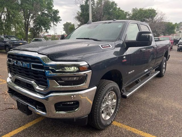2025 Forged Blue Metallic Ram 3500 Big Horn 4X4 Truck