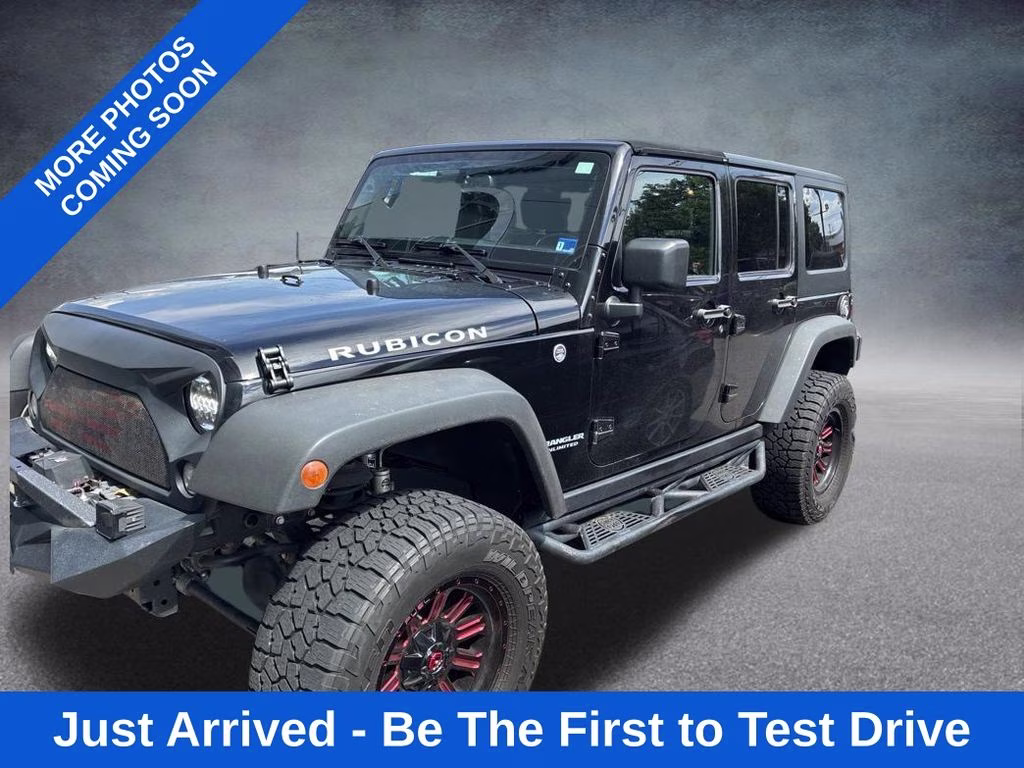 2016 Black Clearcoat Jeep Wrangler Unlimited Rubicon 4X4 SUV