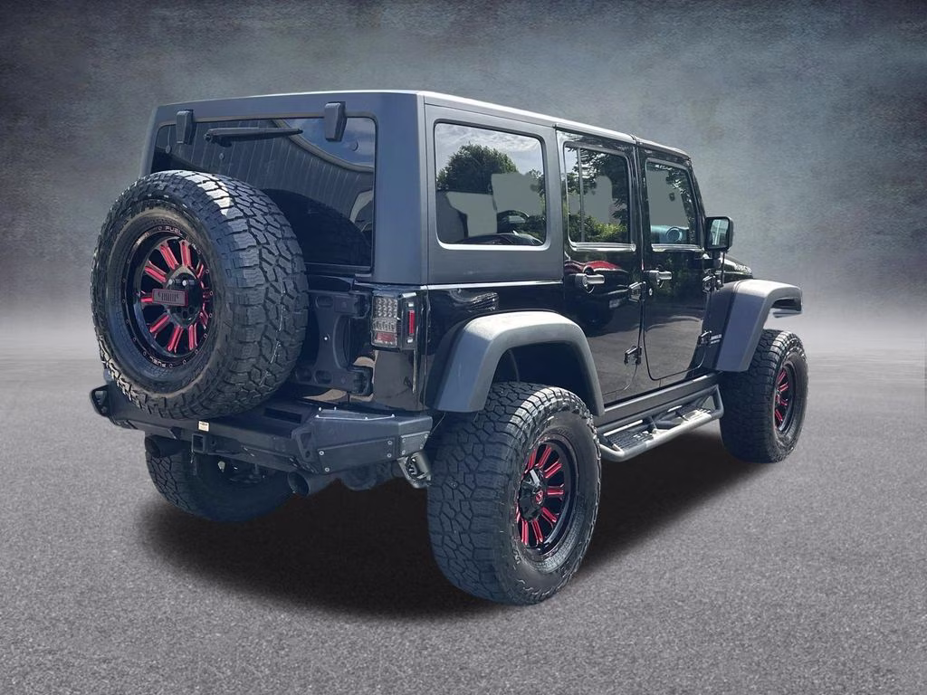 2016 Black Clearcoat Jeep Wrangler Unlimited Rubicon 4X4 SUV