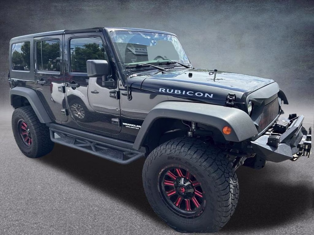 2016 Black Clearcoat Jeep Wrangler Unlimited Rubicon 4X4 SUV