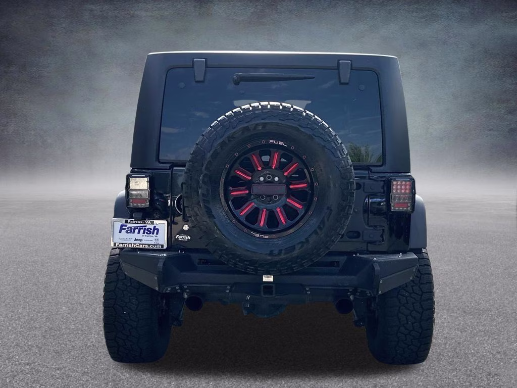 2016 Black Clearcoat Jeep Wrangler Unlimited Rubicon 4X4 SUV