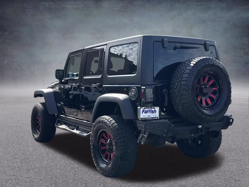 2016 Black Clearcoat Jeep Wrangler Unlimited Rubicon 4X4 SUV
