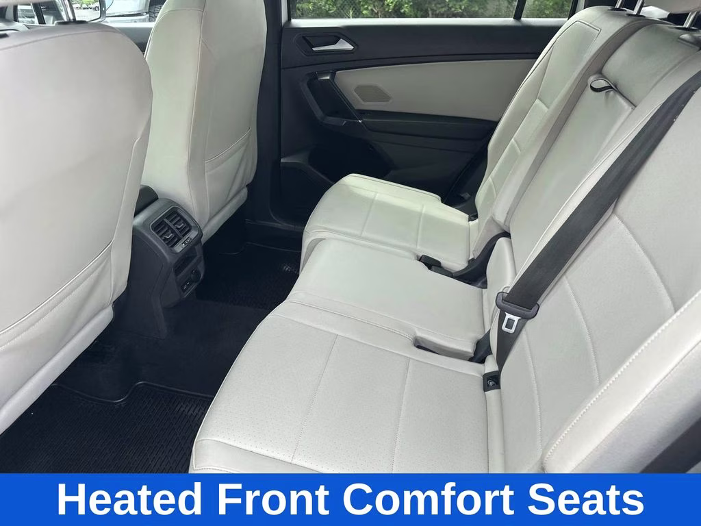2020 Pure White Volkswagen Tiguan 2.0T SE R-Line Black AWD SUV