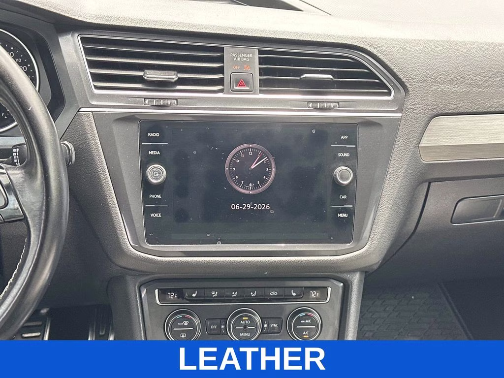 2020 Pure White Volkswagen Tiguan 2.0T SE R-Line Black AWD SUV
