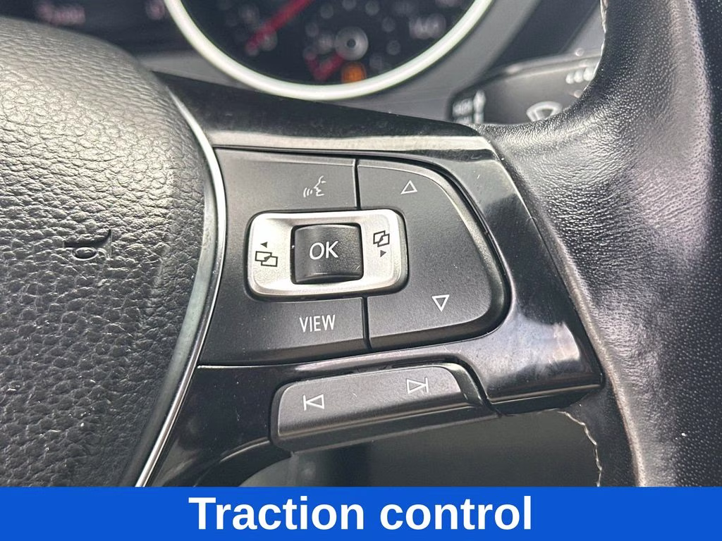 2020 Pure White Volkswagen Tiguan 2.0T SE R-Line Black AWD SUV