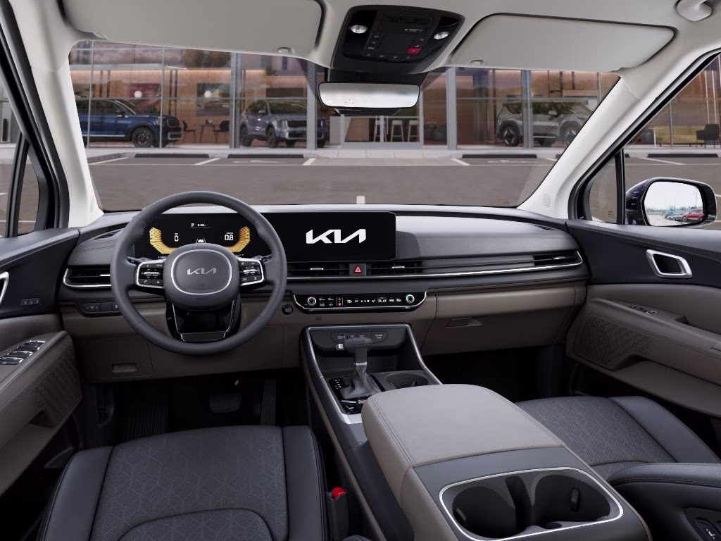 2026 Deep Chroma Blue Kia Carnival EX FWD Van