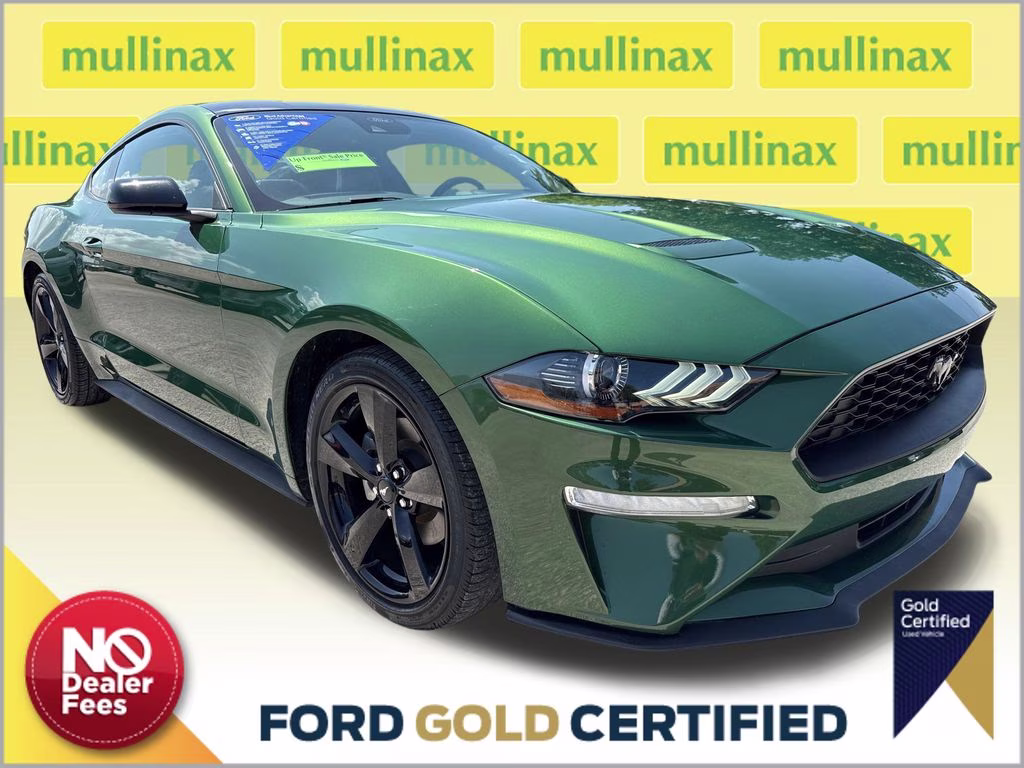 2023 Eruption Green Metallic Ford Mustang EcoBoost Premium RWD Coupe