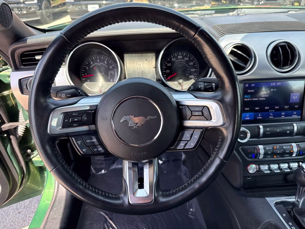 2023 Eruption Green Metallic Ford Mustang EcoBoost Premium RWD Coupe