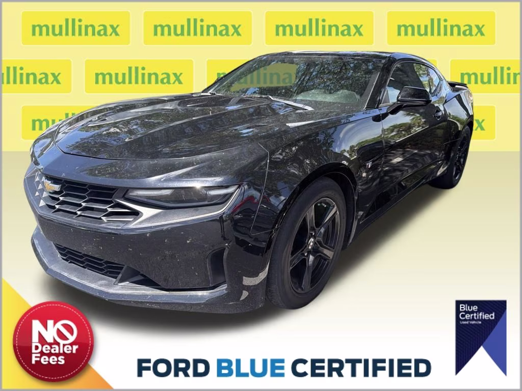 2019 Black Chevrolet Camaro 1LT RWD Coupe