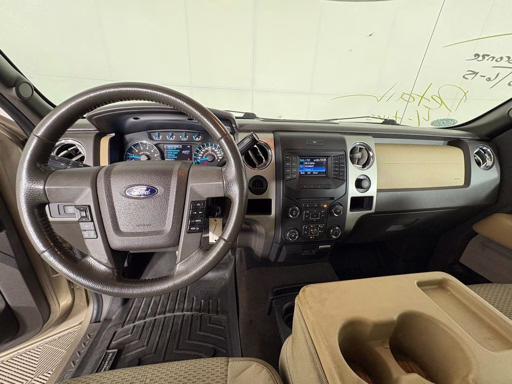 2013 Pale Adobe Metallic Ford F-150 XLT RWD Truck