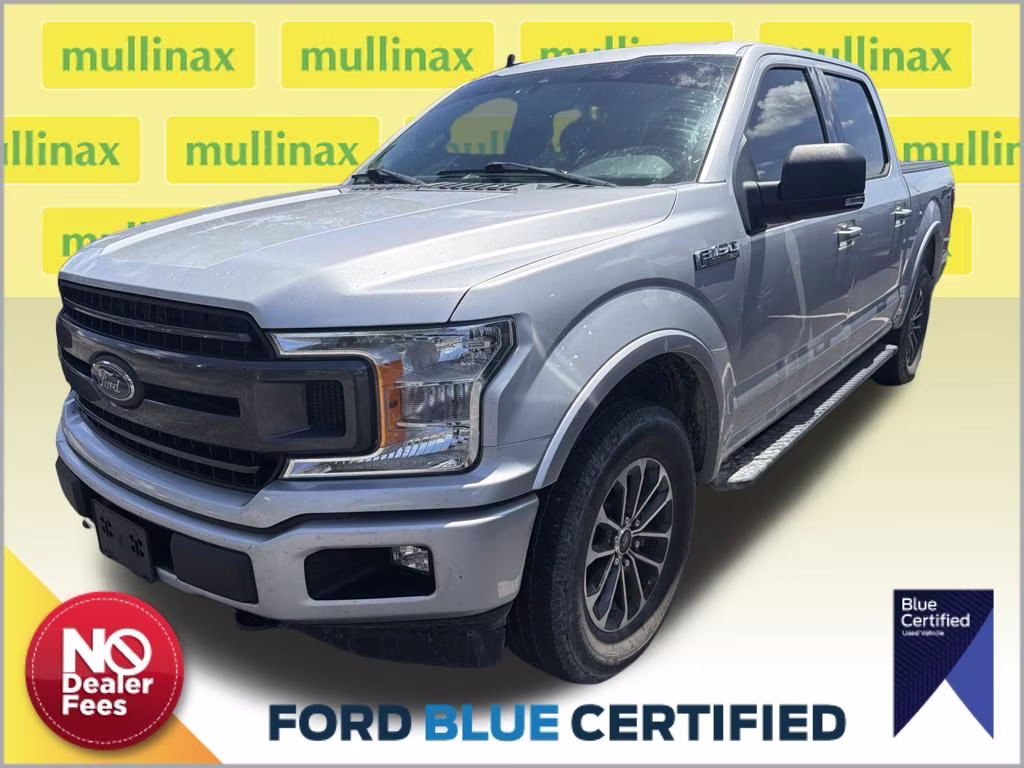 2019 Ingot Silver Ford F-150 XLT 4X4 Truck