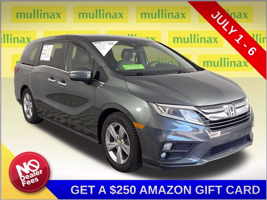 2018 Forest Mist Metallic Honda Odyssey EX FWD Van