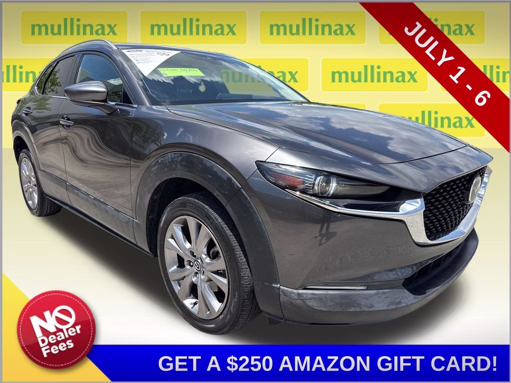 2021 Machine Gray Metallic Mazda CX-30 Premium FWD SUV