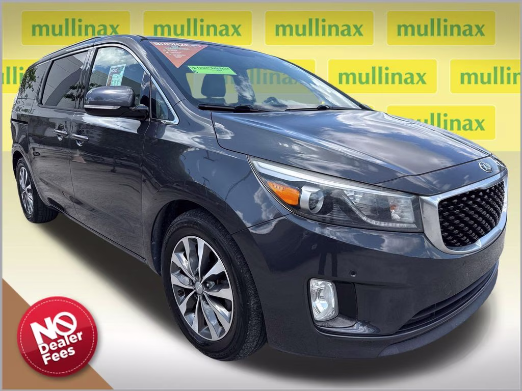 2017 Platinum Graphite Kia Sedona SX FWD Van