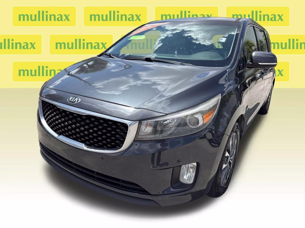 2017 Platinum Graphite Kia Sedona SX FWD Van
