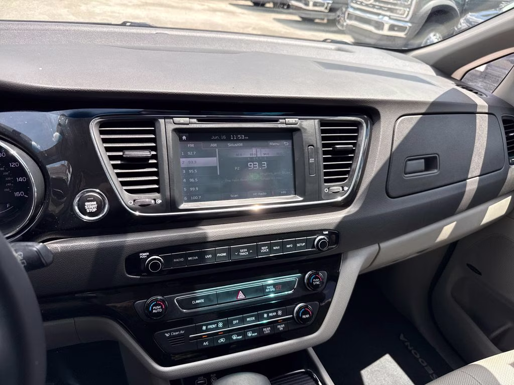 2017 Platinum Graphite Kia Sedona SX FWD Van