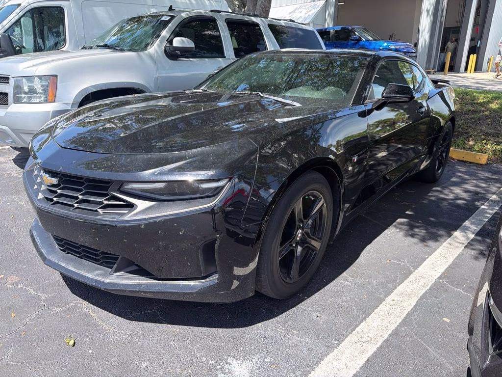 2019 Black Chevrolet Camaro 1LT RWD Coupe