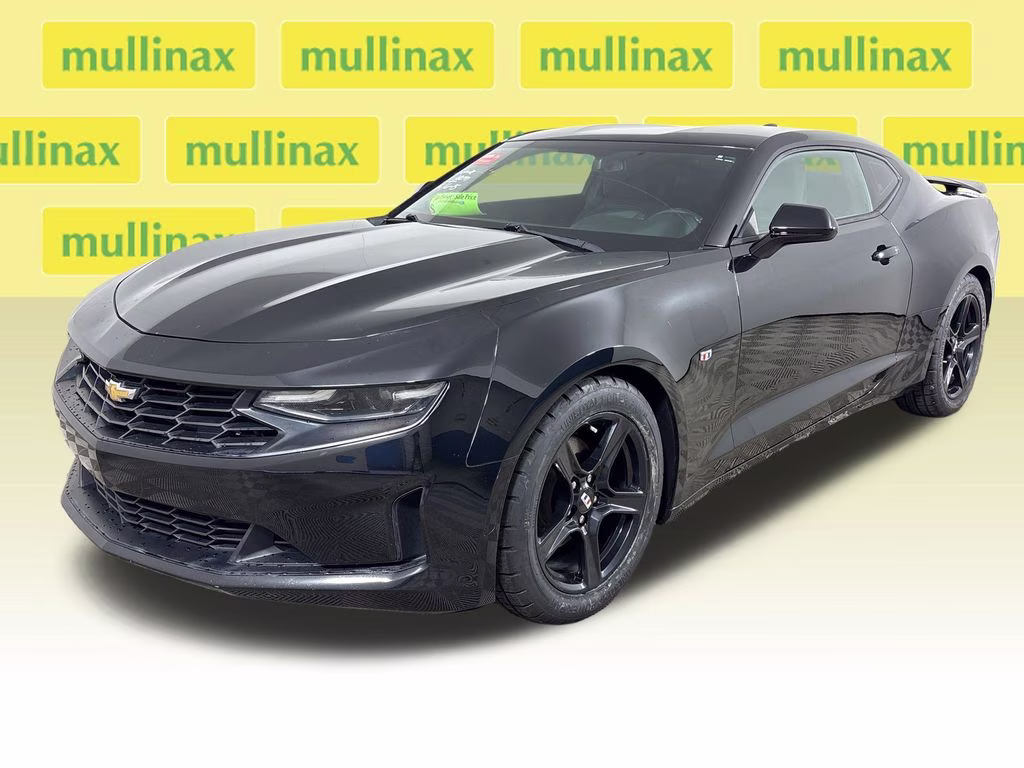 2019 Black Chevrolet Camaro 1LT RWD Coupe