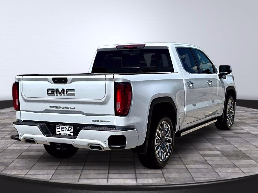 2026 Glacier White Tricoat GMC Sierra 1500 Denali Ultimate 4X4 Truck