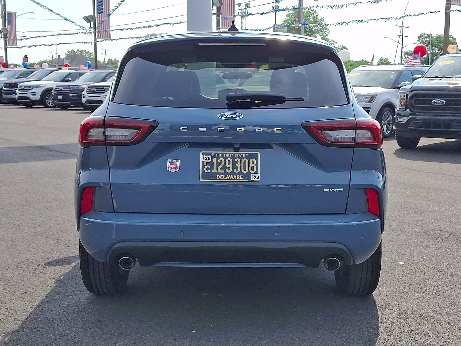 2023 Vapor Blue Metallic - K1 Ford Escape ST-Line AWD