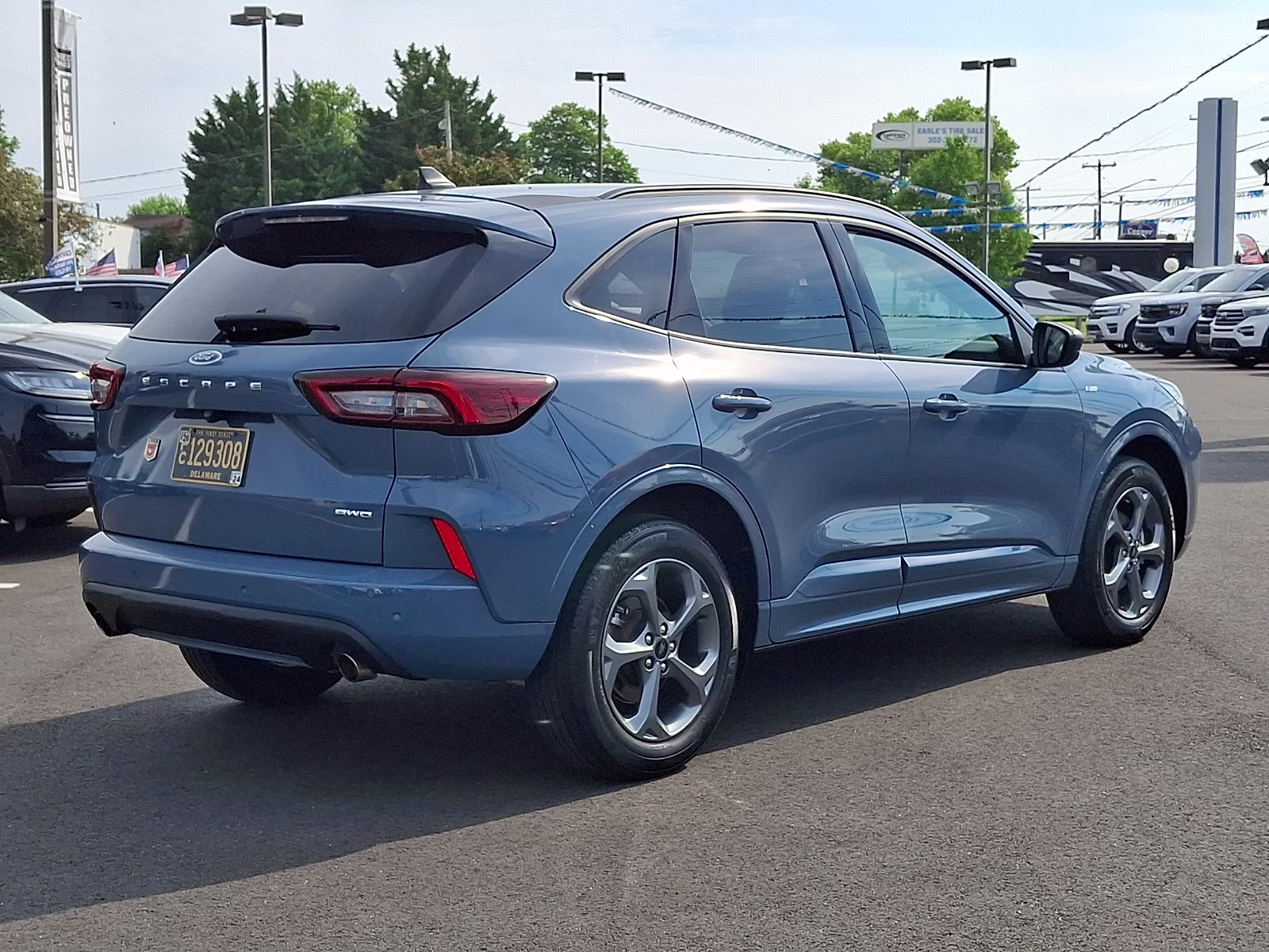 2023 Vapor Blue Metallic - K1 Ford Escape ST-Line AWD