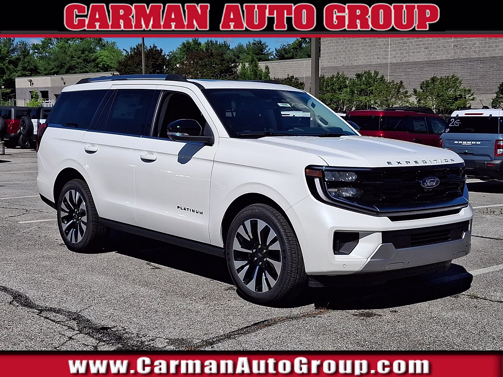 2026 Oxford White - YZ Ford Expedition Platinum 4X4