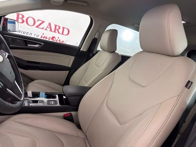 2020 Red Metallic Ford Edge Titanium FWD SUV