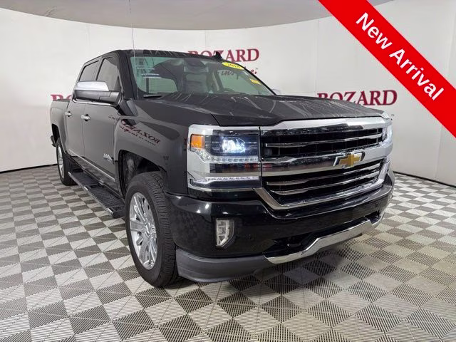 2018 Black Chevrolet Silverado 1500 High Country 4X4 Truck