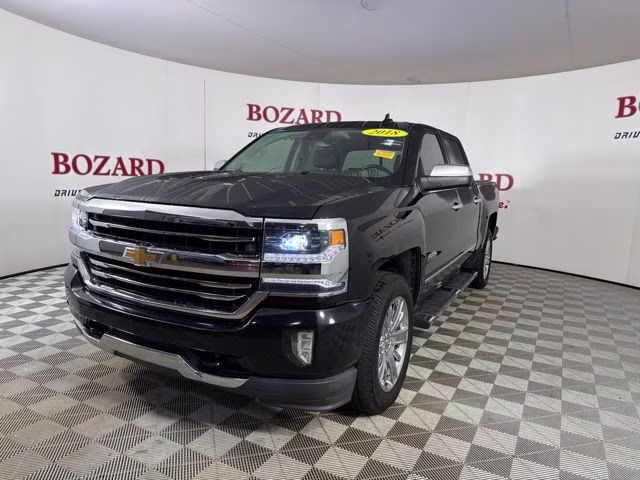 2018 Black Chevrolet Silverado 1500 High Country 4X4 Truck