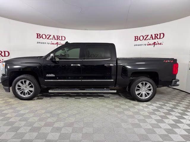 2018 Black Chevrolet Silverado 1500 High Country 4X4 Truck