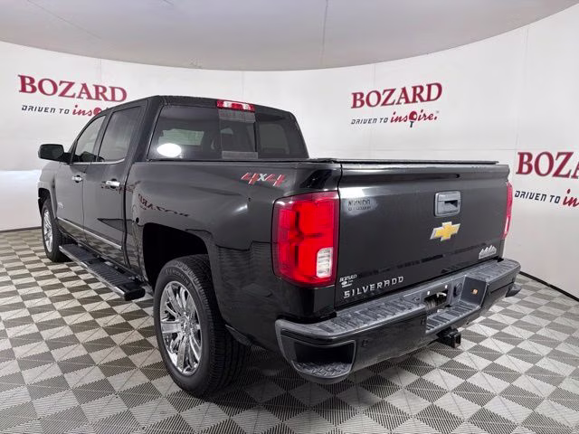2018 Black Chevrolet Silverado 1500 High Country 4X4 Truck