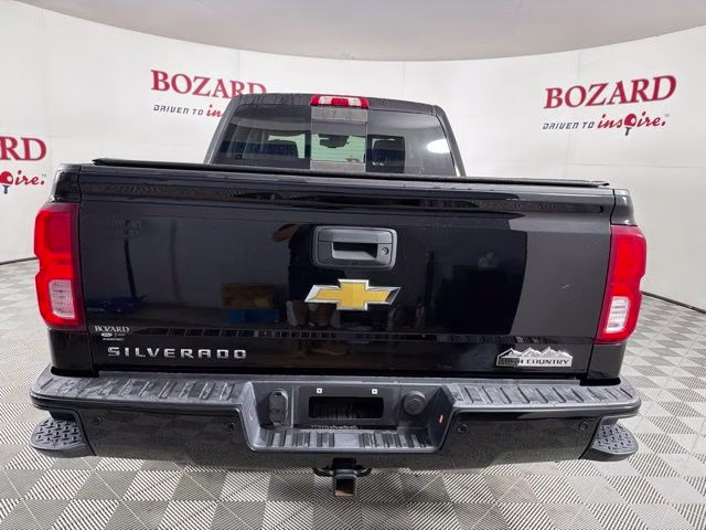 2018 Black Chevrolet Silverado 1500 High Country 4X4 Truck