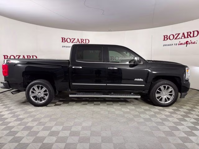 2018 Black Chevrolet Silverado 1500 High Country 4X4 Truck