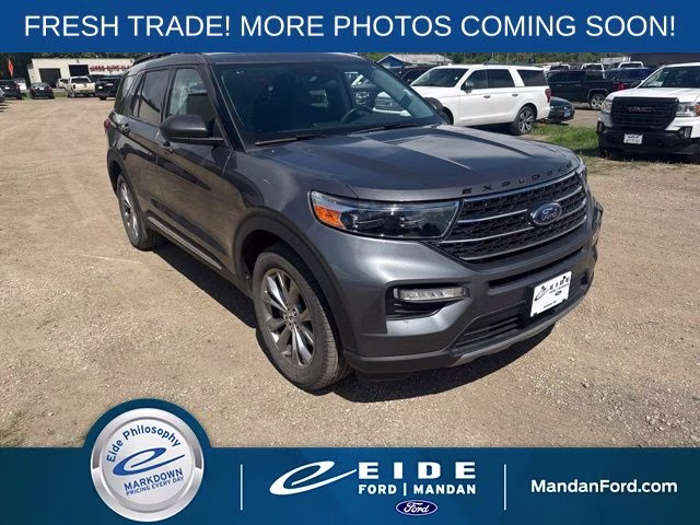 2023 Gray Metallic Ford Explorer XLT 4X4 SUV