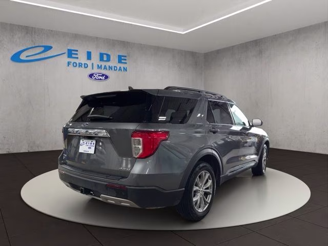 2023 Gray Metallic Ford Explorer XLT 4X4 SUV