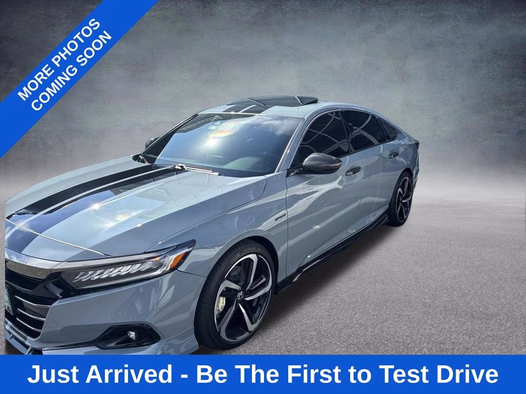 2022 Gray Pearl Honda Accord Sport 2.0T FWD Sedan