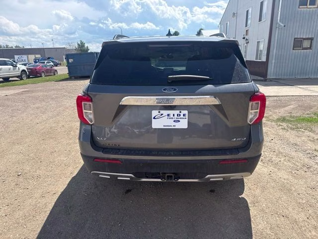 2023 Gray Metallic Ford Explorer XLT 4X4 SUV