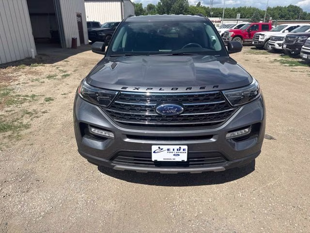 2023 Gray Metallic Ford Explorer XLT 4X4 SUV