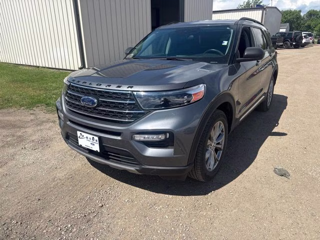 2023 Gray Metallic Ford Explorer XLT 4X4 SUV