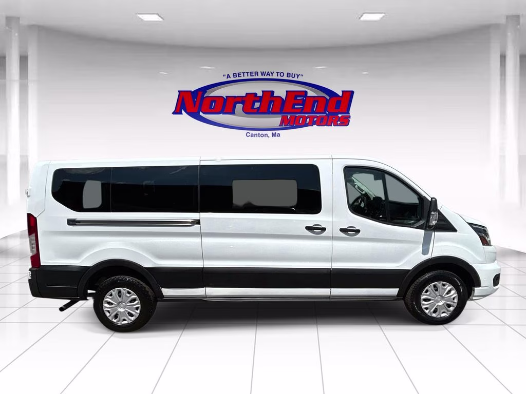 2023 Oxford White Ford Transit-350 XLT RWD Crossover