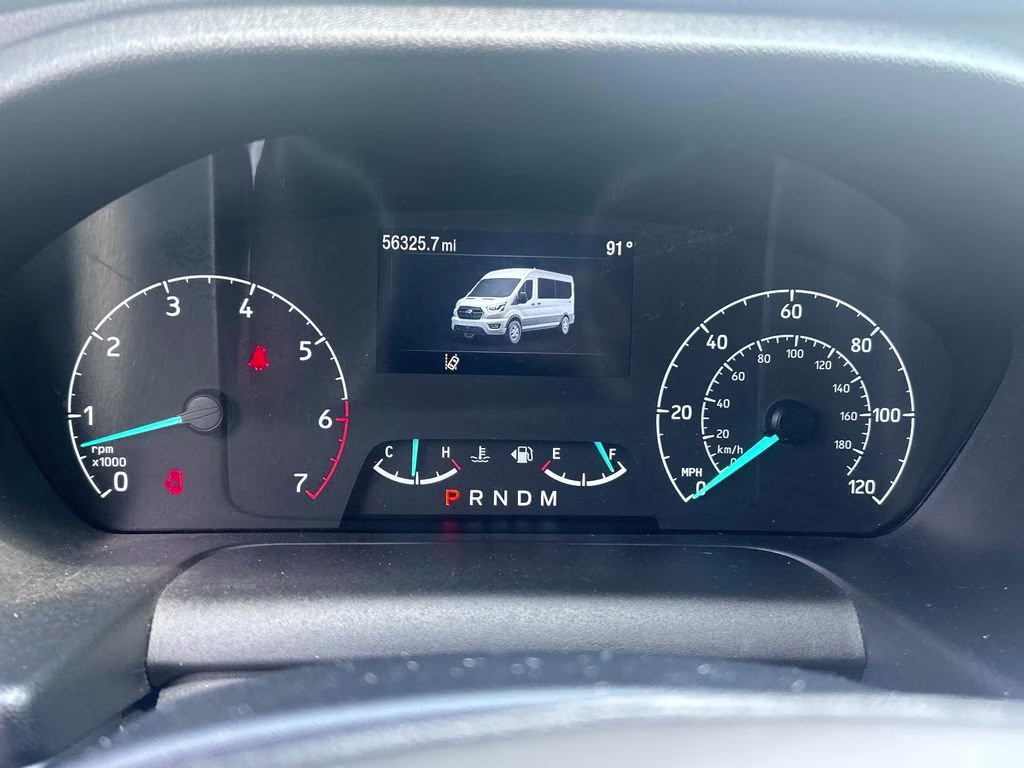 2023 Oxford White Ford Transit-350 XLT RWD Crossover