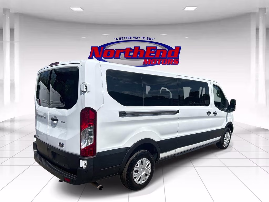 2023 Oxford White Ford Transit-350 XLT RWD Crossover