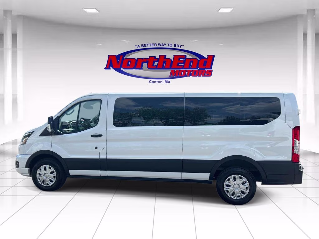 2023 Oxford White Ford Transit-350 XLT RWD Crossover
